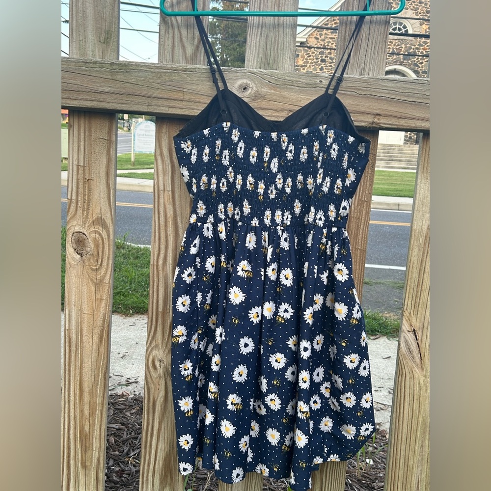 dELiA*s Navy Floral Dress - Picture 2 of 4
